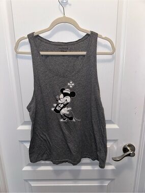 Talula Gray Graphic Disney Minnie Mouse Tank Top